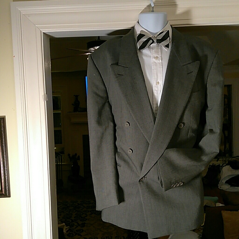 YSL men's double breasted jacket.